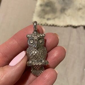 Brighton Silver Owl pendant